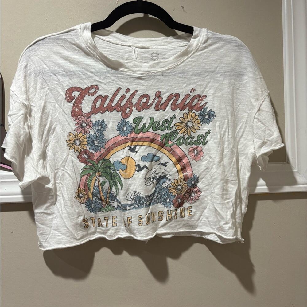 California West Coast Graphic Tee -‎ White